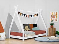 Cama infantil de madera NAKANA en forma de tipi Cama infantil de madera NAKANA en forma de tipi