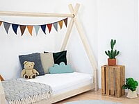 Cama infantil de madera NAKANA en forma de tipi Cama infantil de madera NAKANA en forma de tipi