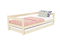 Safe cama individual con barra de protección Safe cama individual con barra de protección