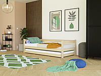 Safe cama individual con barra de protección
