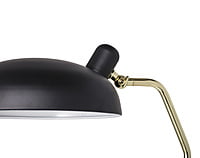 Roseanna Lámpara de pie en metal negro Roseanna Lámpara de pie en metal negro