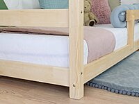 Cama infantil de madera TERY con barra seguridad Cama infantil de madera TERY con barra seguridad