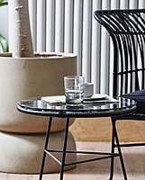 Alba mesa de jardín negra Alba mesa de jardín negra