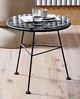 Alba mesa de jardín negra Alba mesa de jardín negra