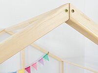 Cama casita de madera doble VILLY Cama casita de madera doble VILLY