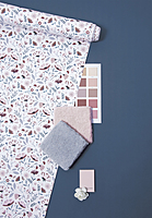 Papel pintado infantil - Flores del océano Papel pintado infantil - Flores del océano