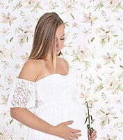 APOLLINE Papel Pintado (50 CM X 10 M) - ACUARELA FLORES GRANDES (ROSA ANARANJADO) APOLLINE Papel Pintado (50 CM X 10 M) - ACUARELA FLORES GRANDES (ROSA ANARANJADO)