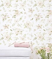 APOLLINE Papel Pintado (50 CM X 10 M) - ACUARELA FLORES GRANDES (ROSA ANARANJADO) APOLLINE Papel Pintado (50 CM X 10 M) - ACUARELA FLORES GRANDES (ROSA ANARANJADO)