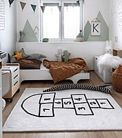 BACK TO SCHOOL Alfombra de algodón (120 X 170 CM) - HOPSCOTCH BACK TO SCHOOL Alfombra de algodón (120 X 170 CM) - HOPSCOTCH