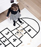 BACK TO SCHOOL Alfombra de algodón (120 X 170 CM) - HOPSCOTCH BACK TO SCHOOL Alfombra de algodón (120 X 170 CM) - HOPSCOTCH