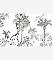 DINOSAURUS Papel Pintado MURAL (400 X 248 CM) - Período Jurásico DINOSAURUS Papel Pintado MURAL (400 X 248 CM) - Período Jurásico