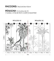 DINOSAURUS Papel Pintado MURAL (400 X 248 CM) - Período Jurásico DINOSAURUS Papel Pintado MURAL (400 X 248 CM) - Período Jurásico