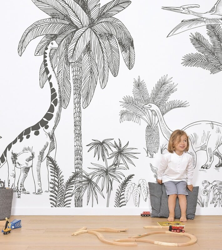 DINOSAURUS Papel Pintado MURAL (400 X 248 CM) - Período Jurásico DINOSAURUS Papel Pintado MURAL (400 X 248 CM) - Período Jurásico