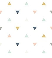 ENCHANTED Papel Pintado (50 CM X 10 M) - TRIANGLES (PINK, MUSTARD, GREY) ENCHANTED Papel Pintado (50 CM X 10 M) - TRIANGLES (PINK, MUSTARD, GREY)