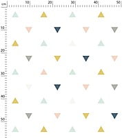 ENCHANTED Papel Pintado (50 CM X 10 M) - TRIANGLES (PINK, MUSTARD, GREY) ENCHANTED Papel Pintado (50 CM X 10 M) - TRIANGLES (PINK, MUSTARD, GREY)