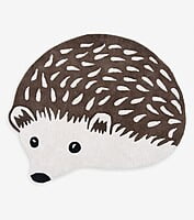 FOREST Alfombra de algodón (120 X 105 CM) - HEDGEHOG FOREST Alfombra de algodón (120 X 105 CM) - HEDGEHOG