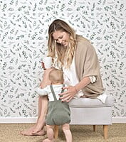 Papel pintado infantil - Follaje naturaleza Papel pintado infantil - Follaje naturaleza