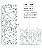 Papel pintado infantil - Follaje naturaleza Papel pintado infantil - Follaje naturaleza