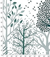 M. FOX Papel Pintado MURAL (200 X 248 CM) - BLUE FOREST M. FOX Papel Pintado MURAL (200 X 248 CM) - BLUE FOREST