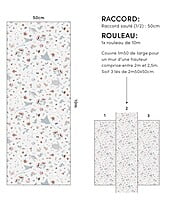 Papel pintado infantil - Flores y animales acuáticos Papel pintado infantil - Flores y animales acuáticos