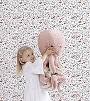 Papel pintado infantil - Flores del océano Papel pintado infantil - Flores del océano