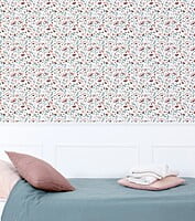 Papel pintado infantil - Flores del océano Papel pintado infantil - Flores del océano