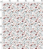 Papel pintado infantil - Flores del océano Papel pintado infantil - Flores del océano