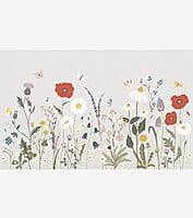 WILDFLOWERS Papel Pintado MURAL (400 X 248 CM) - Campo de flores WILDFLOWERS Papel Pintado MURAL (400 X 248 CM) - Campo de flores