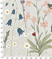 WILDFLOWERS Papel Pintado MURAL (400 X 248 CM) - Campo de flores WILDFLOWERS Papel Pintado MURAL (400 X 248 CM) - Campo de flores